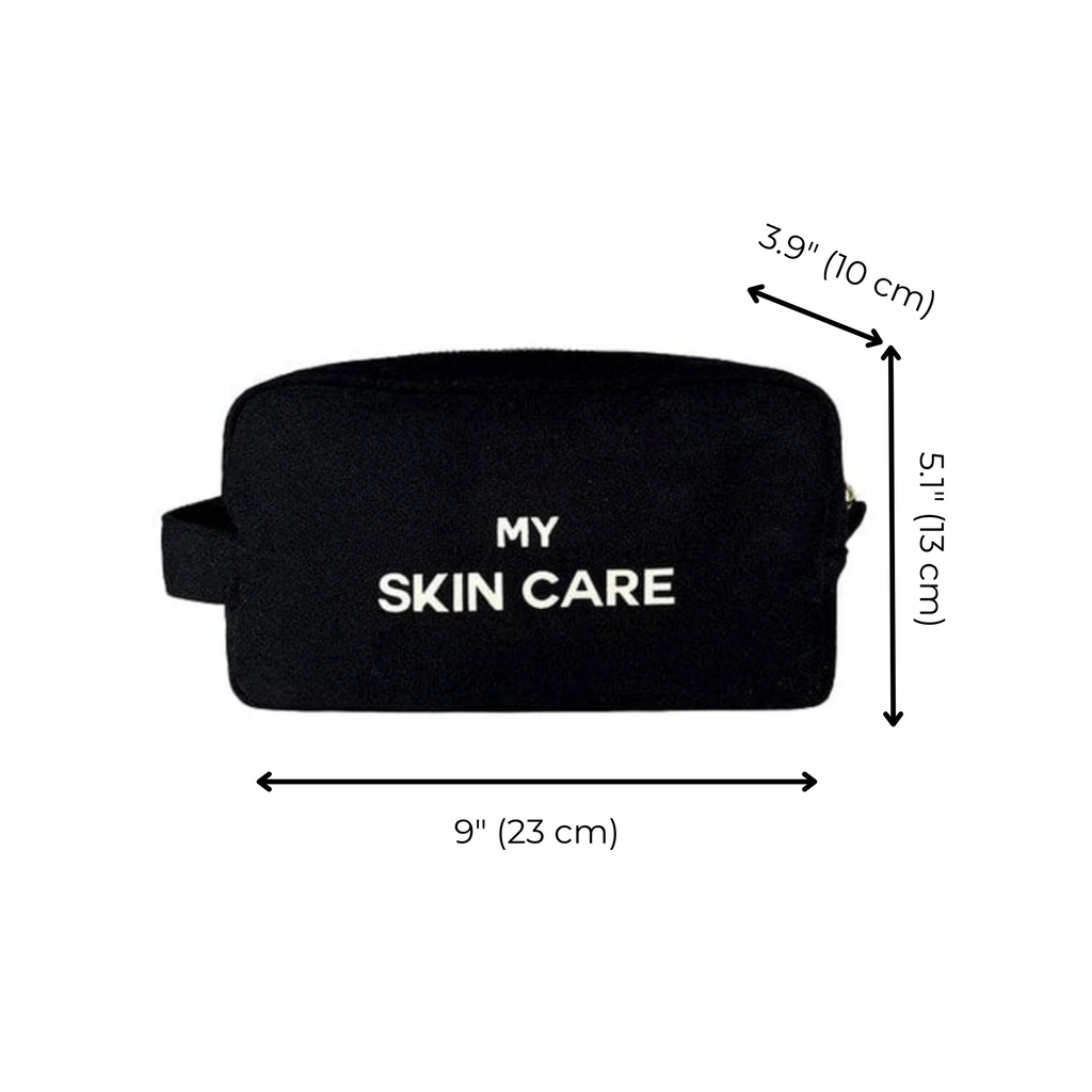 My Skin Care - Organizing Pouch, Black Bag-all