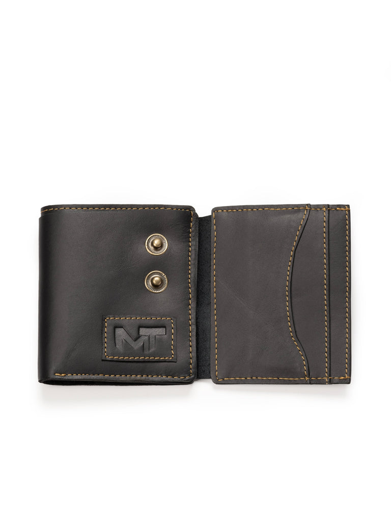 Swift Hold Wallet - Black Classy Leather Bags