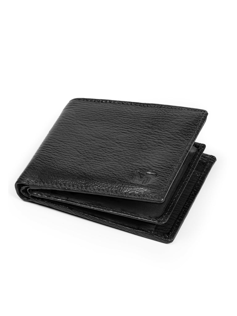Black Sleek-Fit Wallet Classy Leather Bags