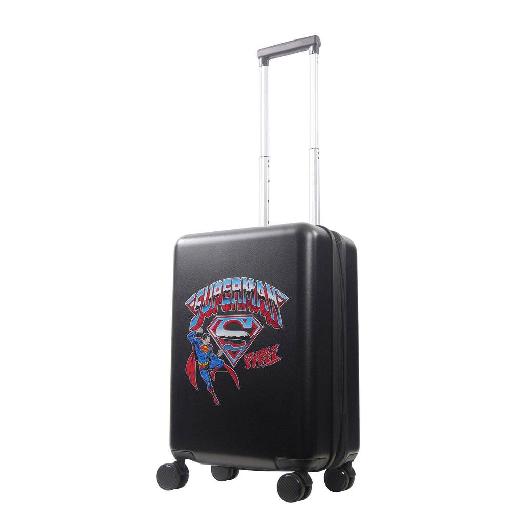 Superman “Man of Steel” 22.5" Hardside Carry-On Spinner by FŪL Ful Luggage