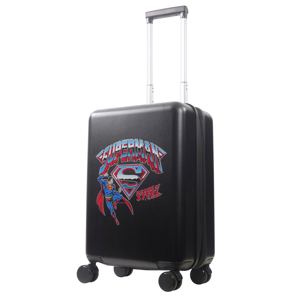 Superman “Man of Steel” 22.5" Hardside Carry-On Spinner by FŪL Ful Luggage
