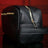 Black Leather Toiletry Bag Sole Premise