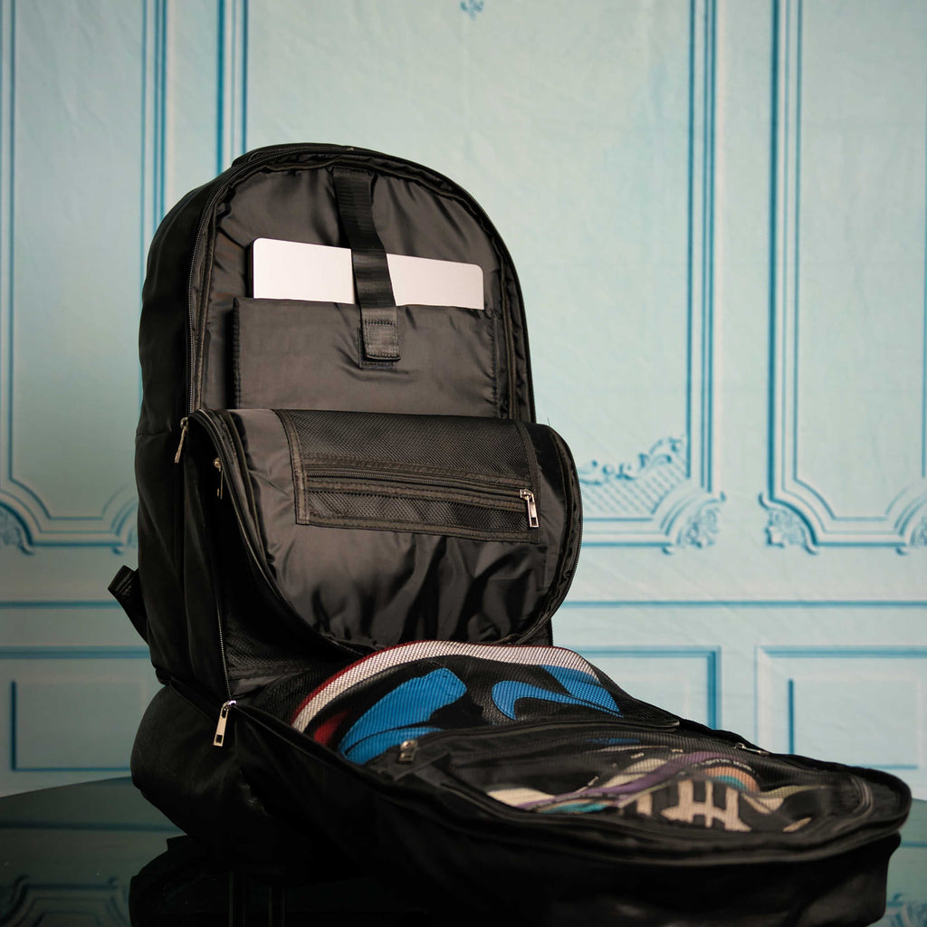 Black Leather Patented Carry On Backpack (Only 300 Made) Sole Premise