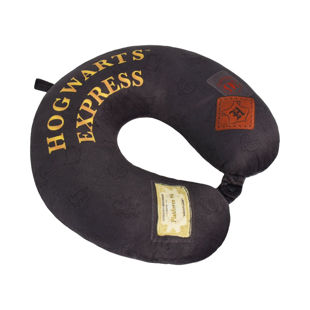 Harry Potter Black Travel Neck Pillow, Hogwart's Express Ful Luggage