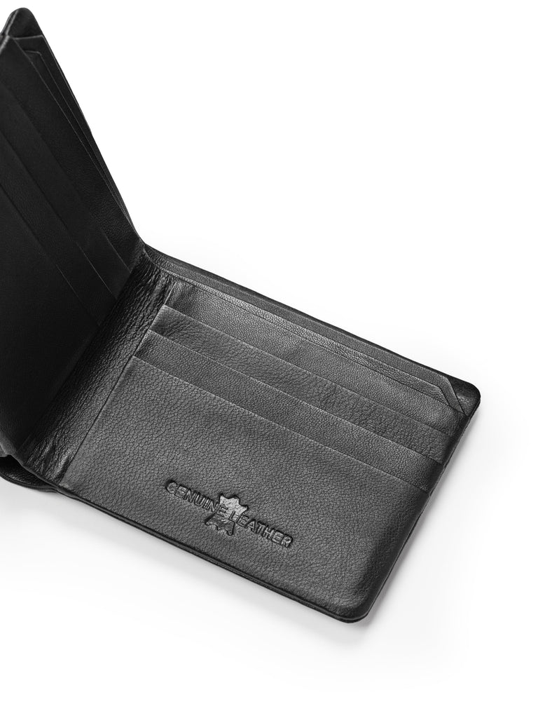 Black Duke Bifold Wallet Classy Leather Bags