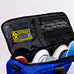Blue Sneaker Duffle Sole Premise
