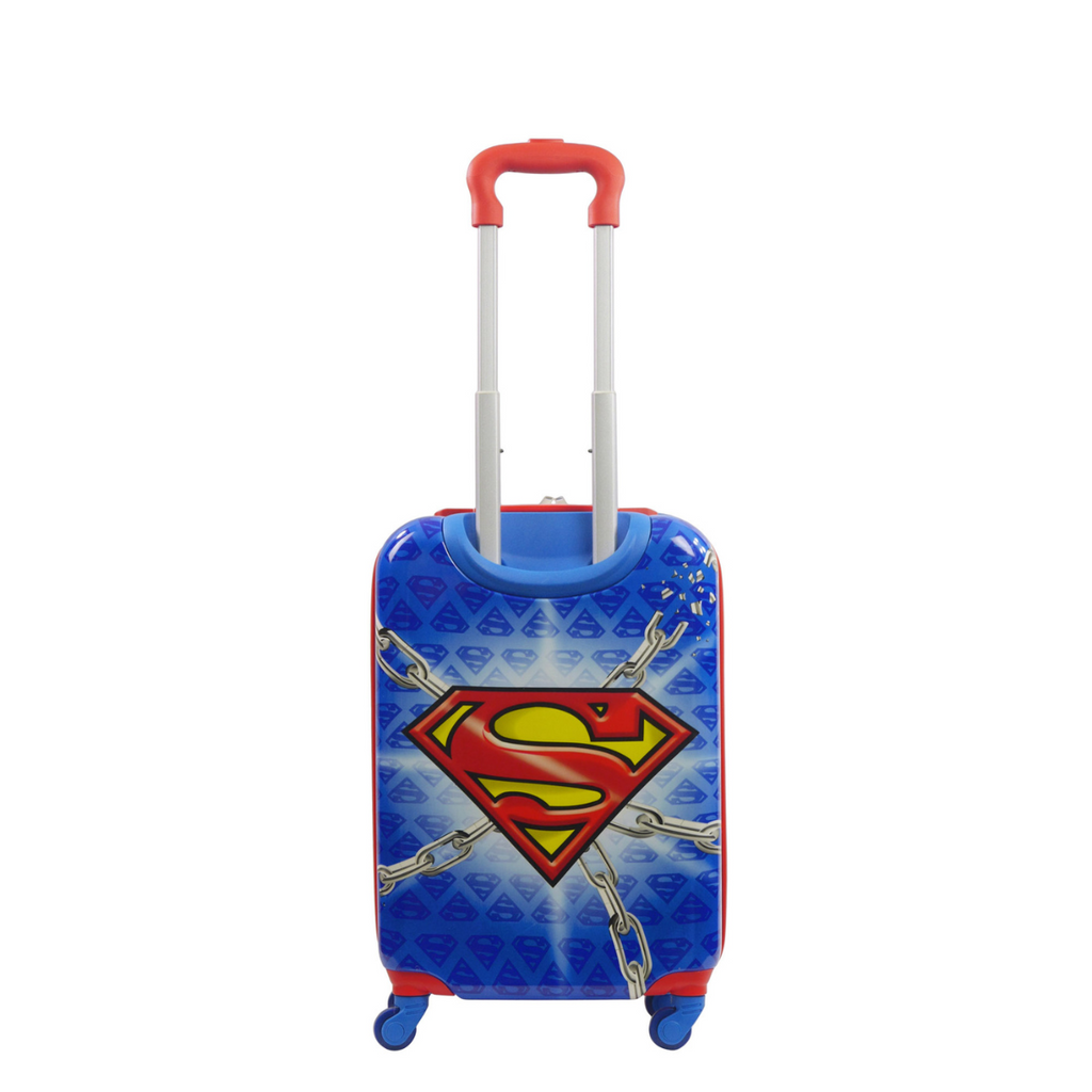 WB Superman Kids 20.5" Hard Side Spinner Carry-on Luggage Ful Luggage