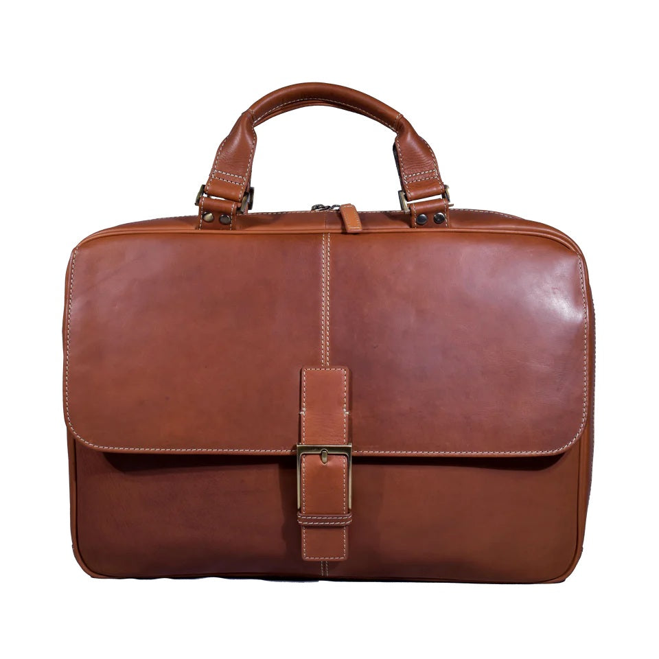 Boconi Bryant Leather Briefcase Analyst Bag Boconi
