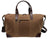 Boconi Sloan Waxed Canvas and Pull-up Leather 18" Duffel Bag Boconi