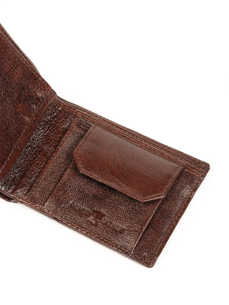 Brown Sleek-Fit Wallet Classy Leather Bags