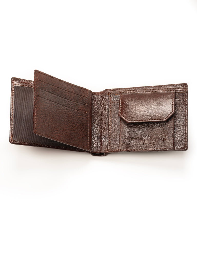 Brown Sleek-Fit Wallet Classy Leather Bags