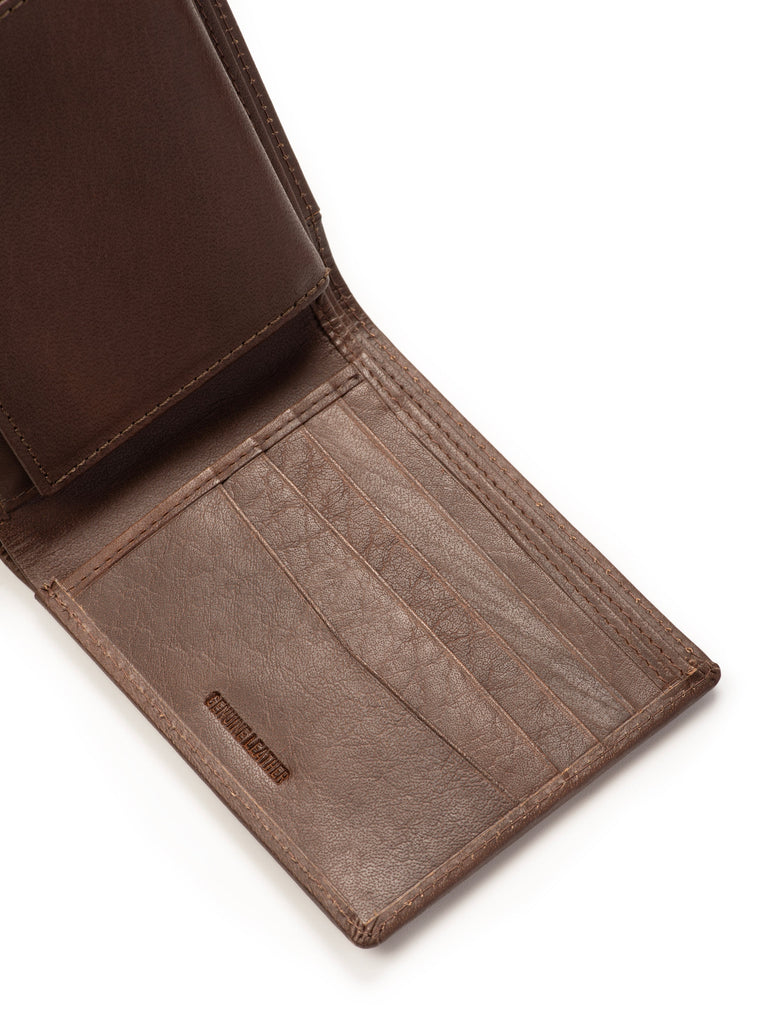 Wealth Ward Brown Bi-folded Wallet Classy Leather Bags