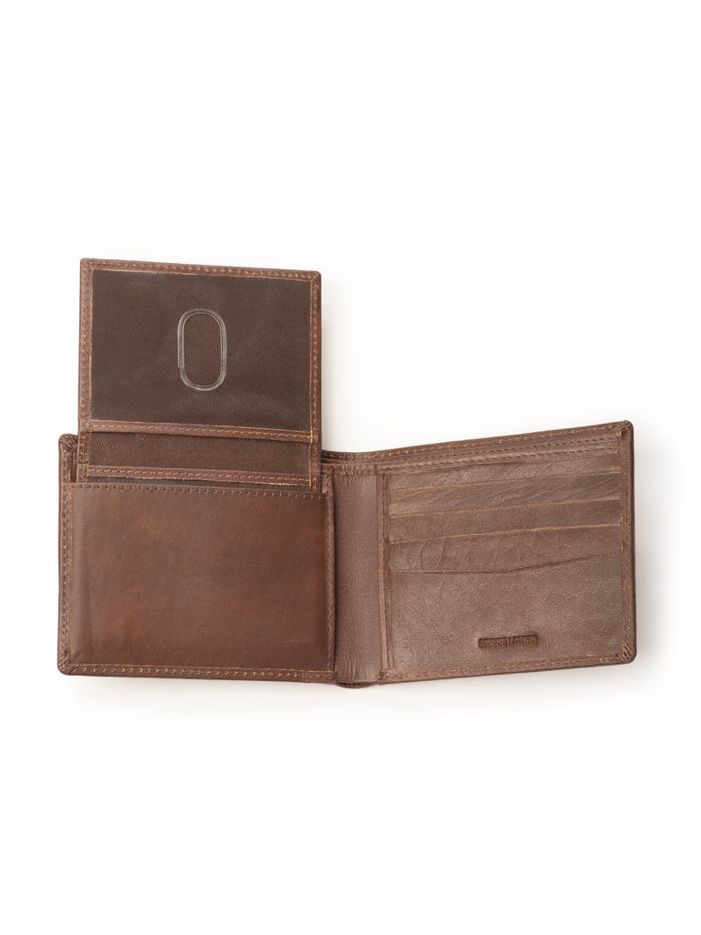 Wealth Ward Brown Bi-folded Wallet Classy Leather Bags