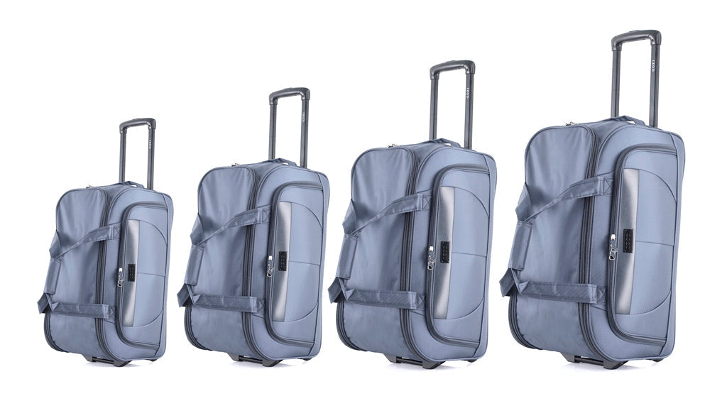 IZOD Carol Lightweight Soft Shell Rolling Duffel Bag with Wheels and Telescopic Handle – Travel-Ready Luggage Duffel Mirage Luggage