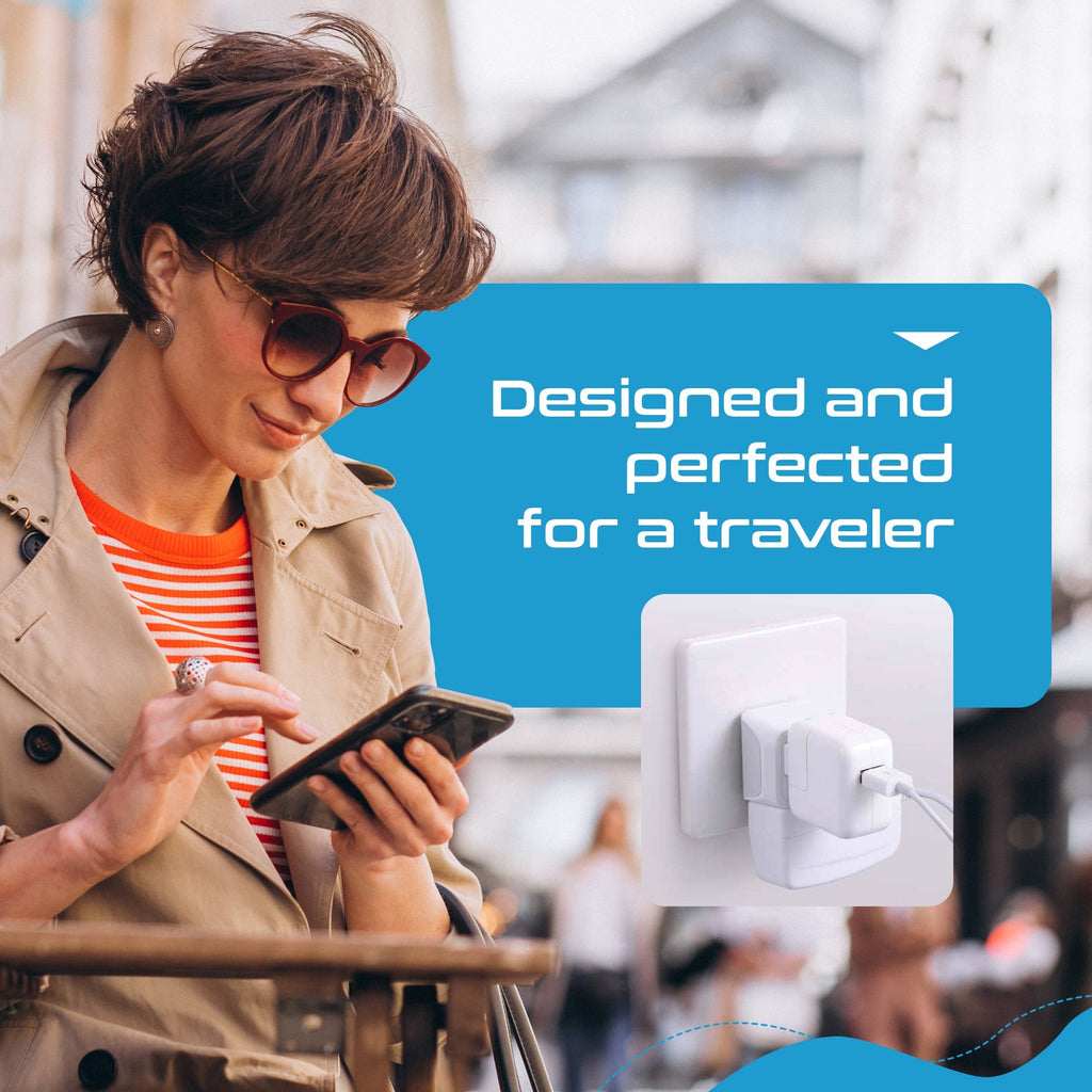 Italy Travel Adapter - Type L - Ultra Compact (CT-12A, 3 Pack) Ceptics