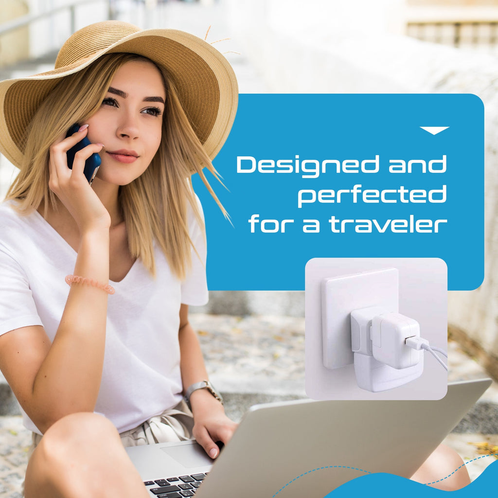 European Travel Adapter - Type C - Ultra Compact (CT-9C, 3 Pack) Ceptics