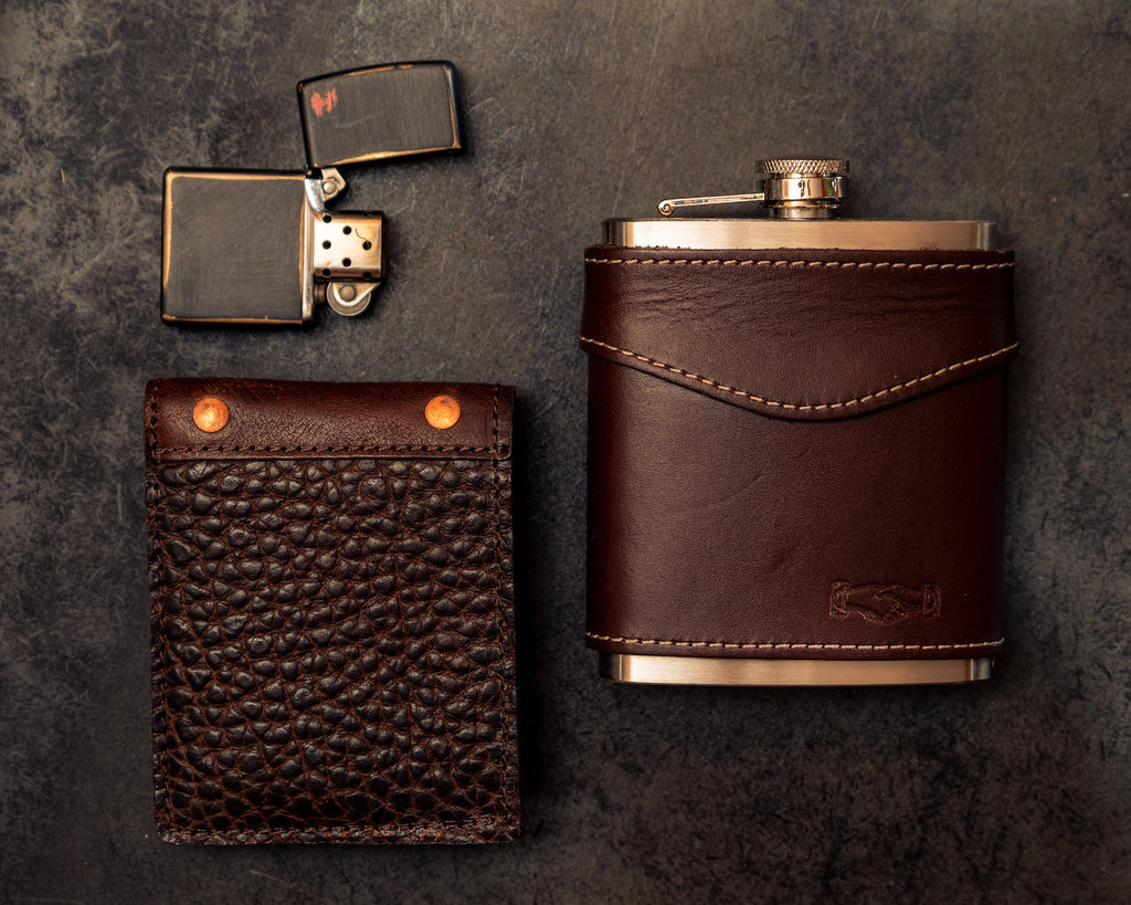 Theodore Leather Bifold Wallet Mission Mercantile Leather Goods