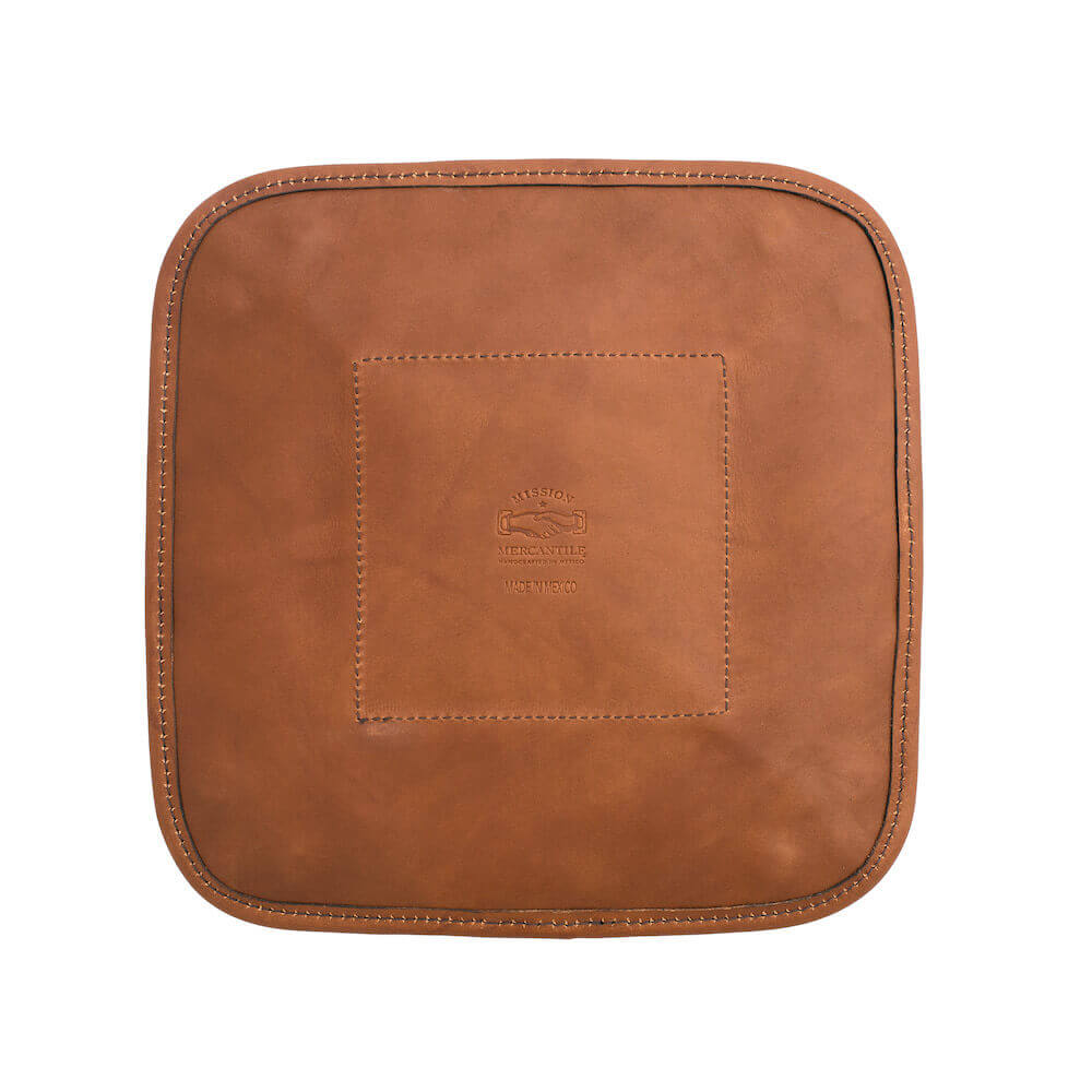 Campaign Waxed Canvas Desk Caddy Mission Mercantile Leather Goods