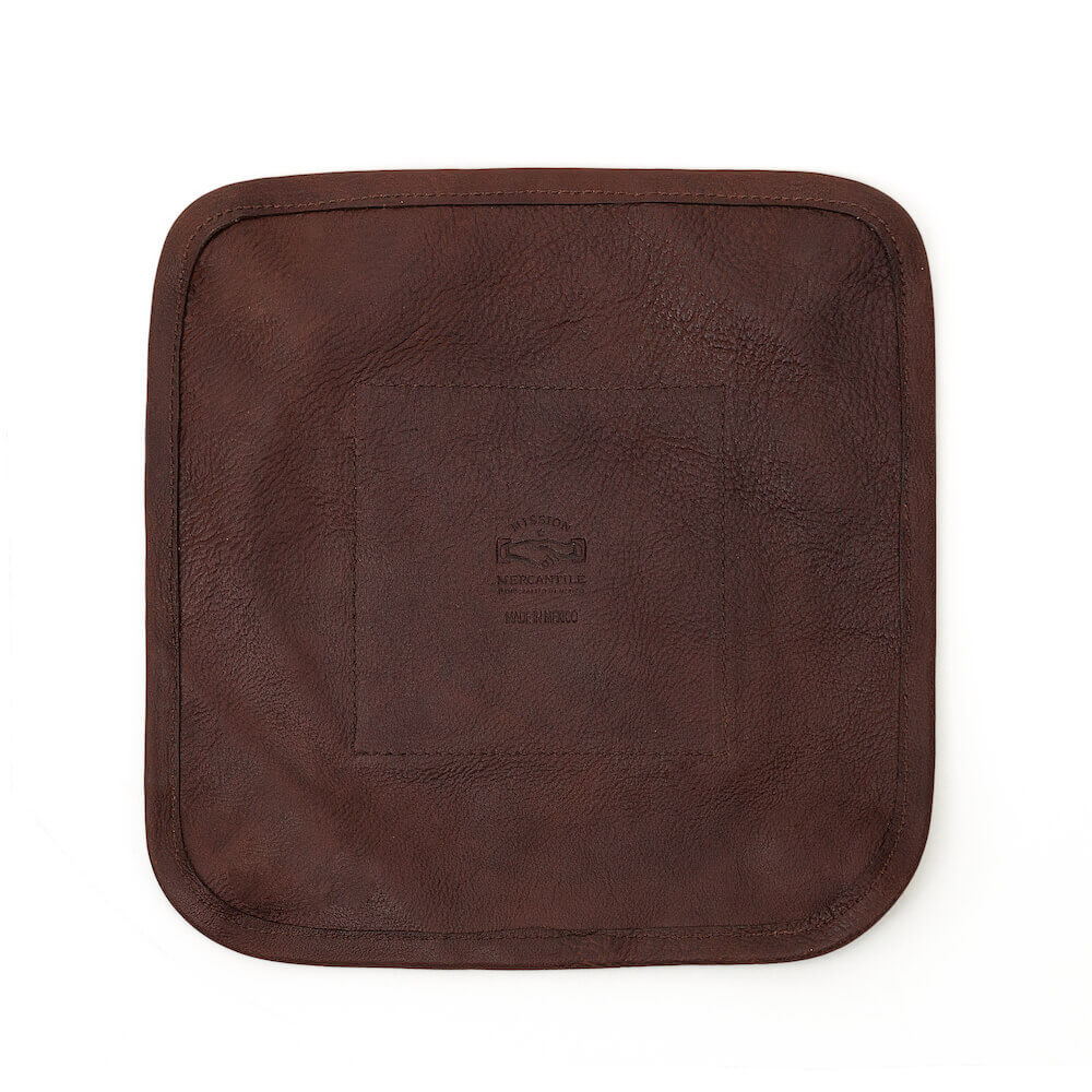 Campaign Waxed Canvas Desk Caddy Mission Mercantile Leather Goods