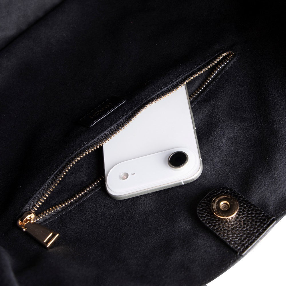 Carina Women's Suede Leather Bag Mizuri Leather