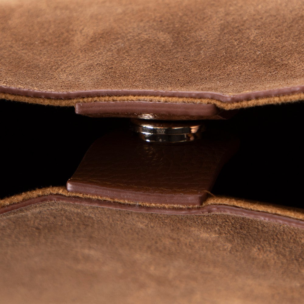 Carina Women's Suede Leather Bag Mizuri Leather