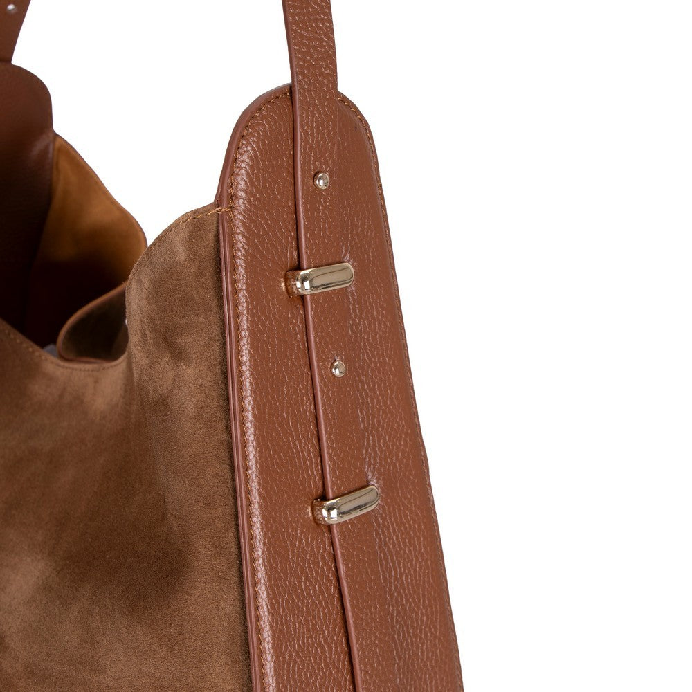 Carina Women's Suede Leather Bag Mizuri Leather