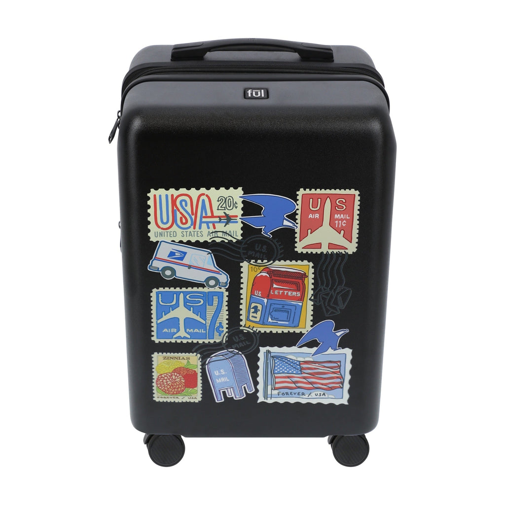 USPS 22.5" Carry-On Suitcase Luggage Ful Luggage