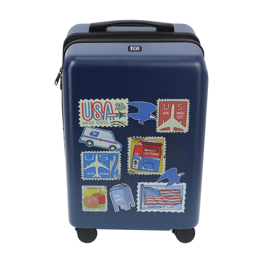 USPS 22.5" Carry-On Suitcase Luggage Ful Luggage