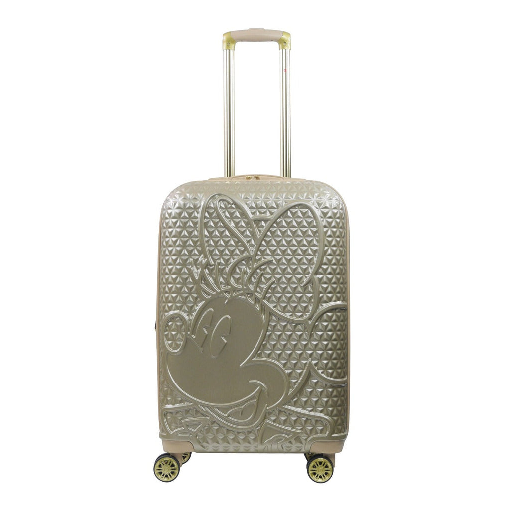 Disney Minnie Mouse FŪL 25" Luggage Spinner Taupe Ful Luggage