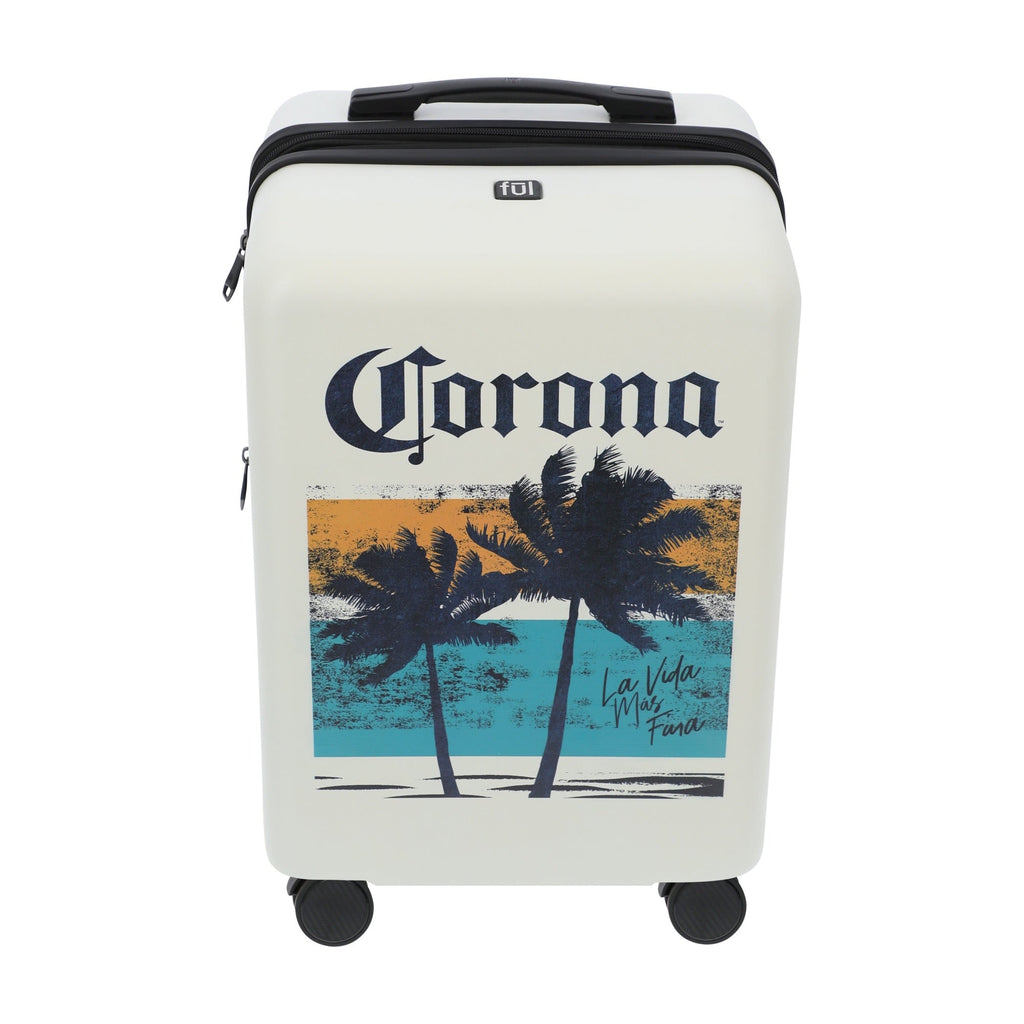 Corona 22.5" Carry-On Suitcase Luggage Ful Luggage