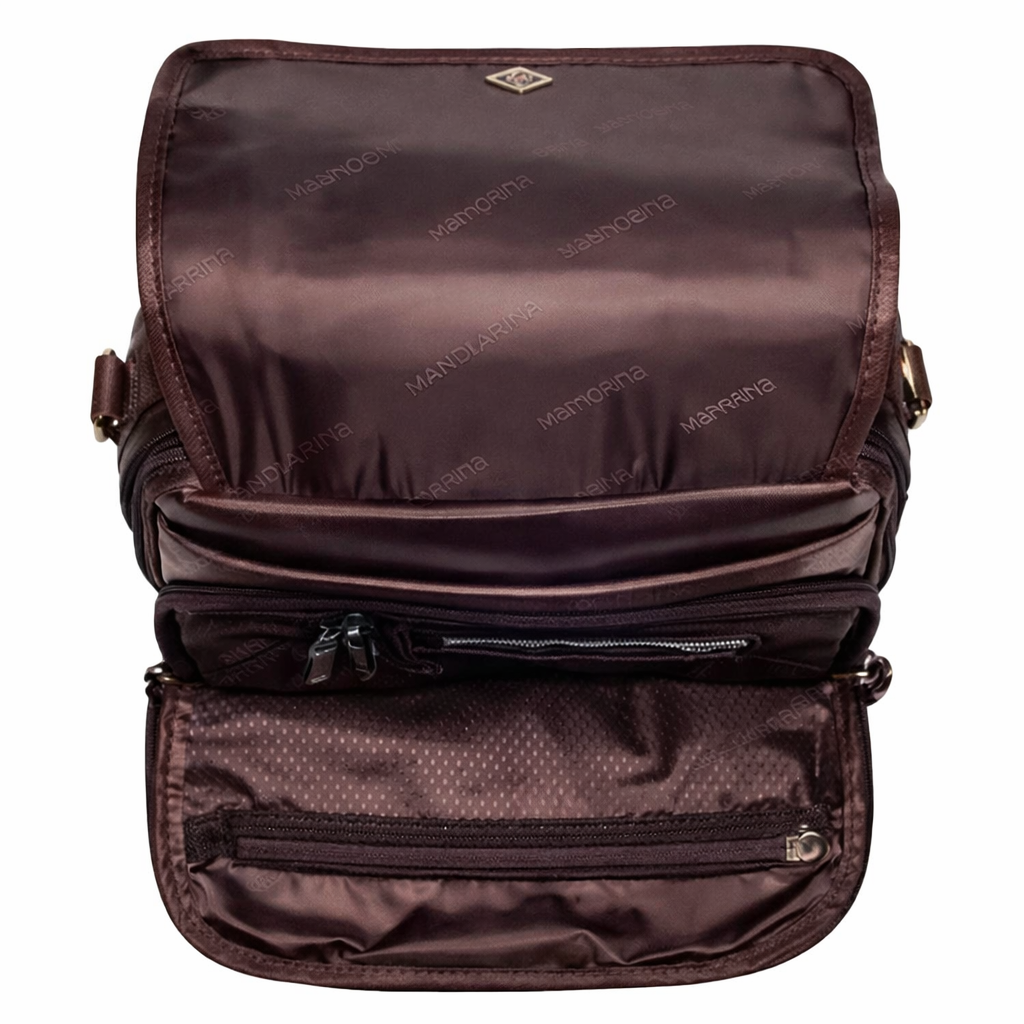 Mancini Arizona Large Unisex Bag Brown Last One Mancini