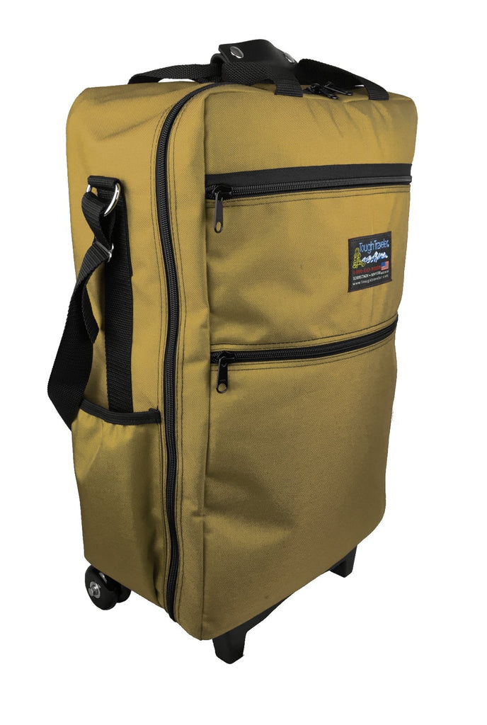 CLIPPER Rolling Carry-On Luggage (Made in USA) Tough Traveler - Made in USA since 1970