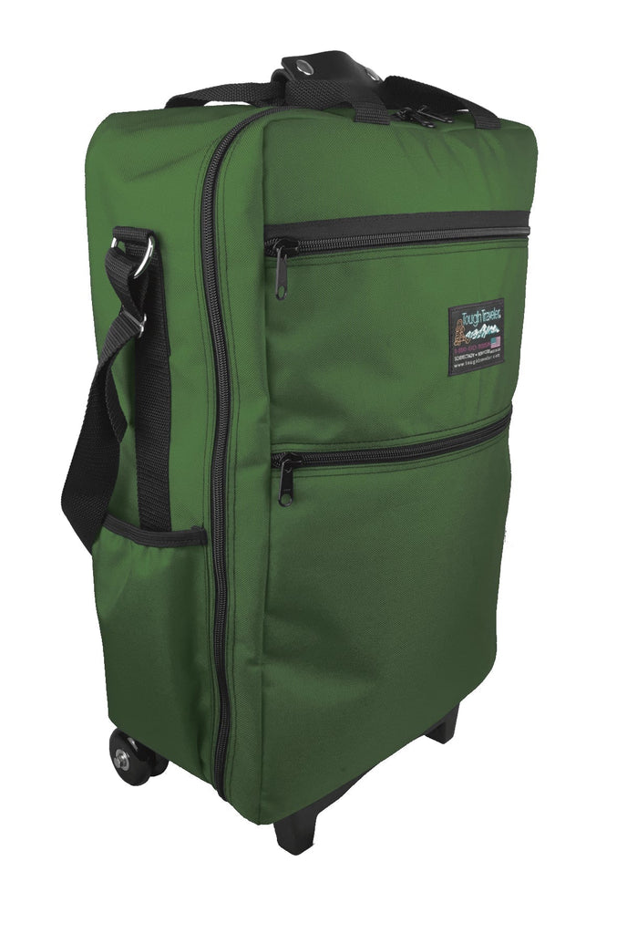 CLIPPER Rolling Carry-On Luggage (Made in USA) Tough Traveler - Made in USA since 1970