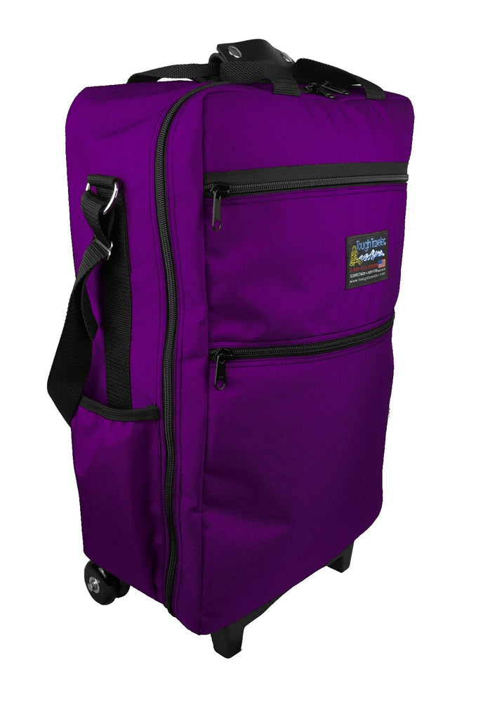 CLIPPER Rolling Carry-On Luggage (Made in USA) Tough Traveler - Made in USA since 1970