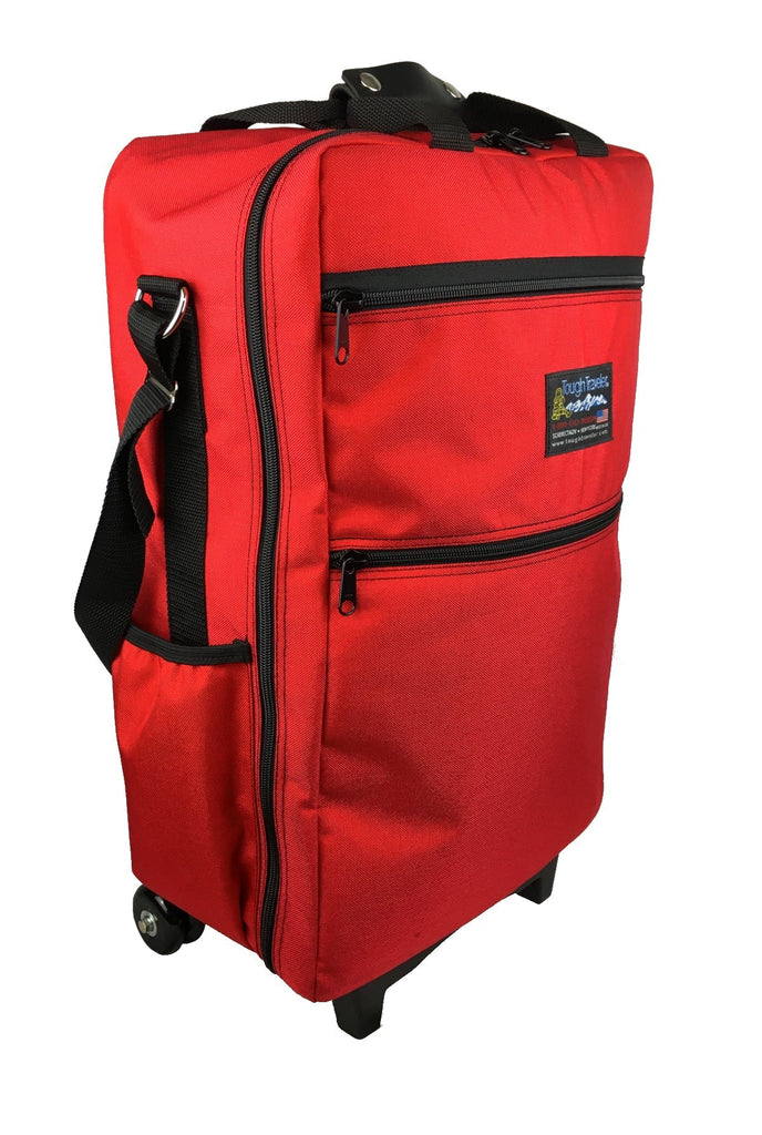 CLIPPER Rolling Carry-On Luggage (Made in USA) Tough Traveler - Made in USA since 1970