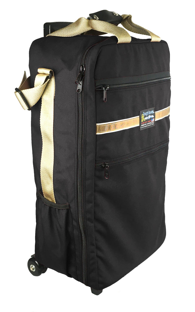 CLIPPER Rolling Carry-On Luggage (Made in USA) Tough Traveler - Made in USA since 1970