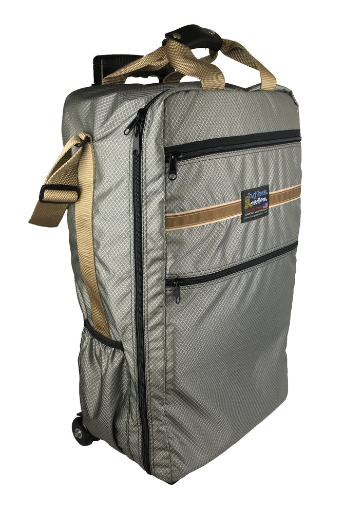 CLIPPER Rolling Carry-On Luggage (Made in USA) Tough Traveler - Made in USA since 1970