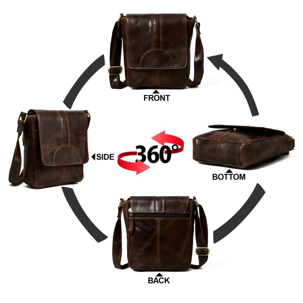 Cocoa Classic Messenger Bag Classy Leather Bags