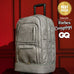 Grey Leather Carry-On Patented Roller Bag (Only 150 Made) Sole Premise