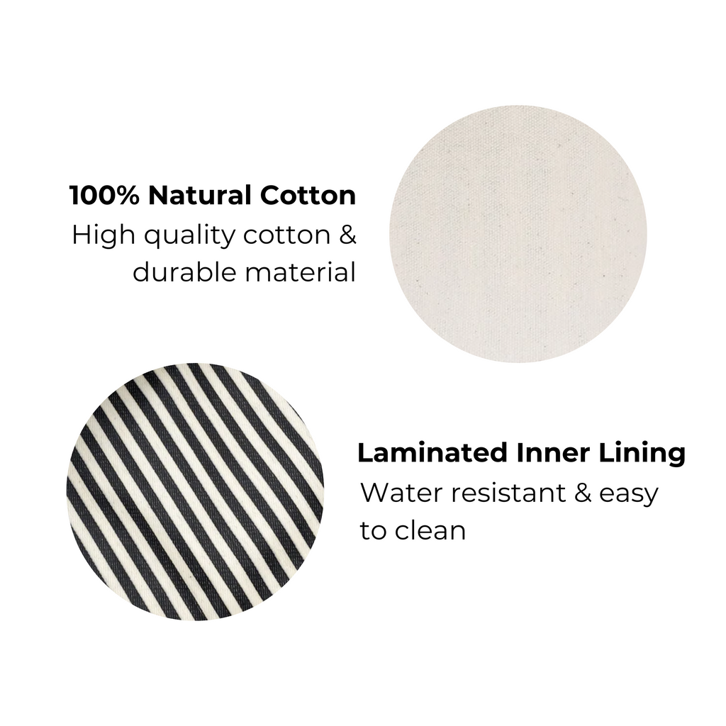 Vitamins Storage and Travel Box, Cream Bag-all