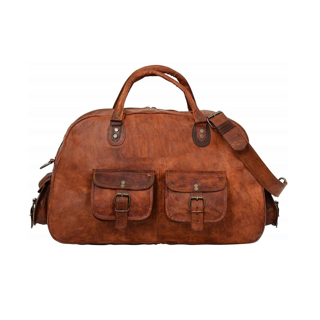 The Hydrus Carry-On Duffel Classy Leather Bags