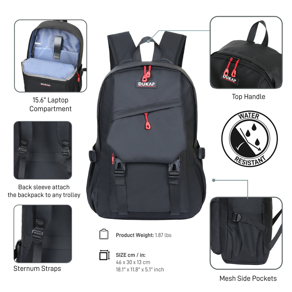 DELRAY Executive 15.6" Laptop Backpack Dukap
