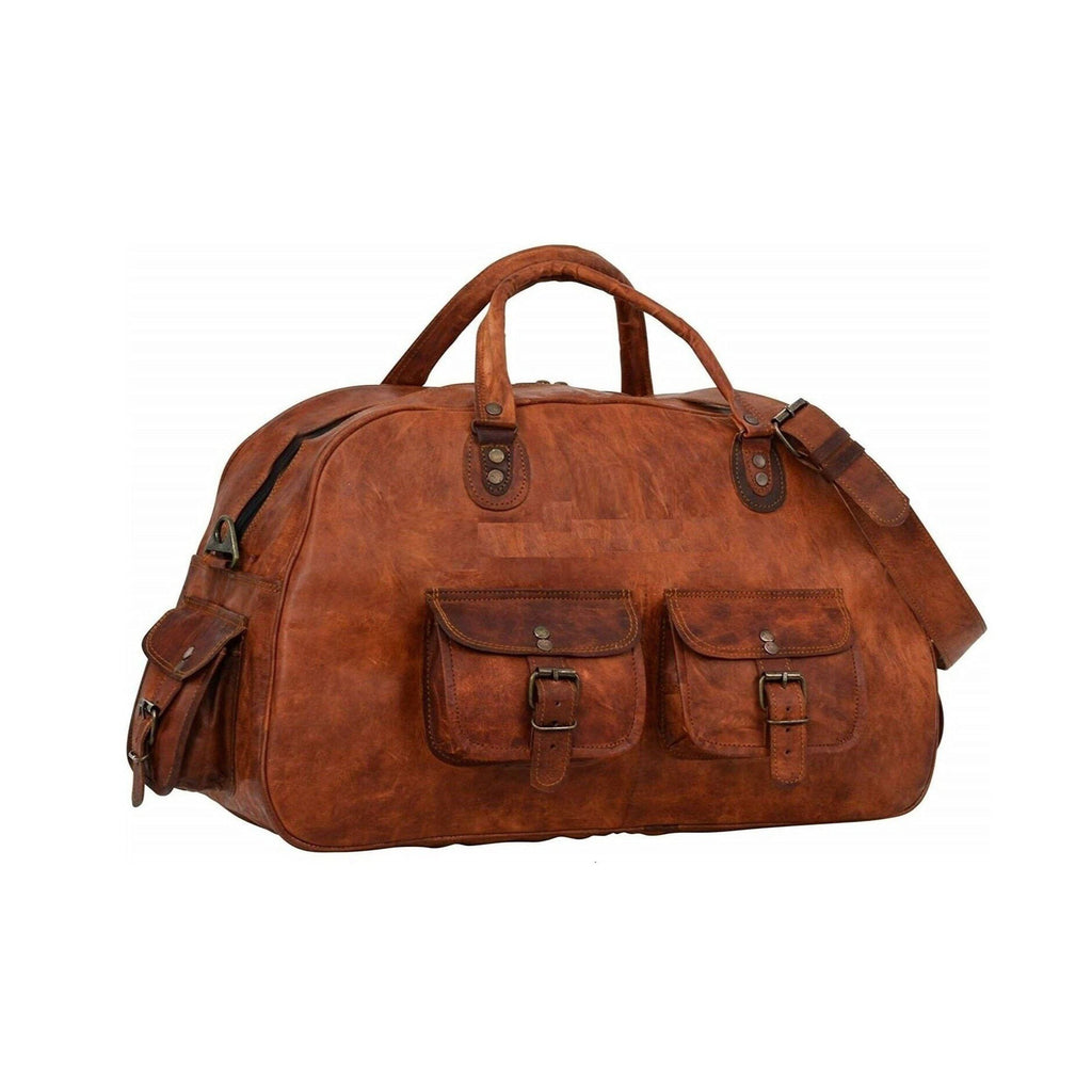 The Hydrus Carry-On Duffel Classy Leather Bags