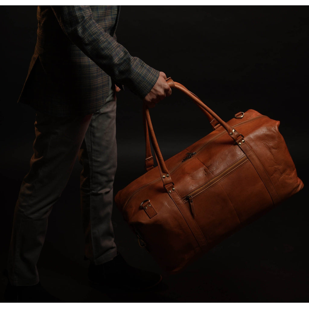 The Chicago Weekender Duffel Classy Leather Bags