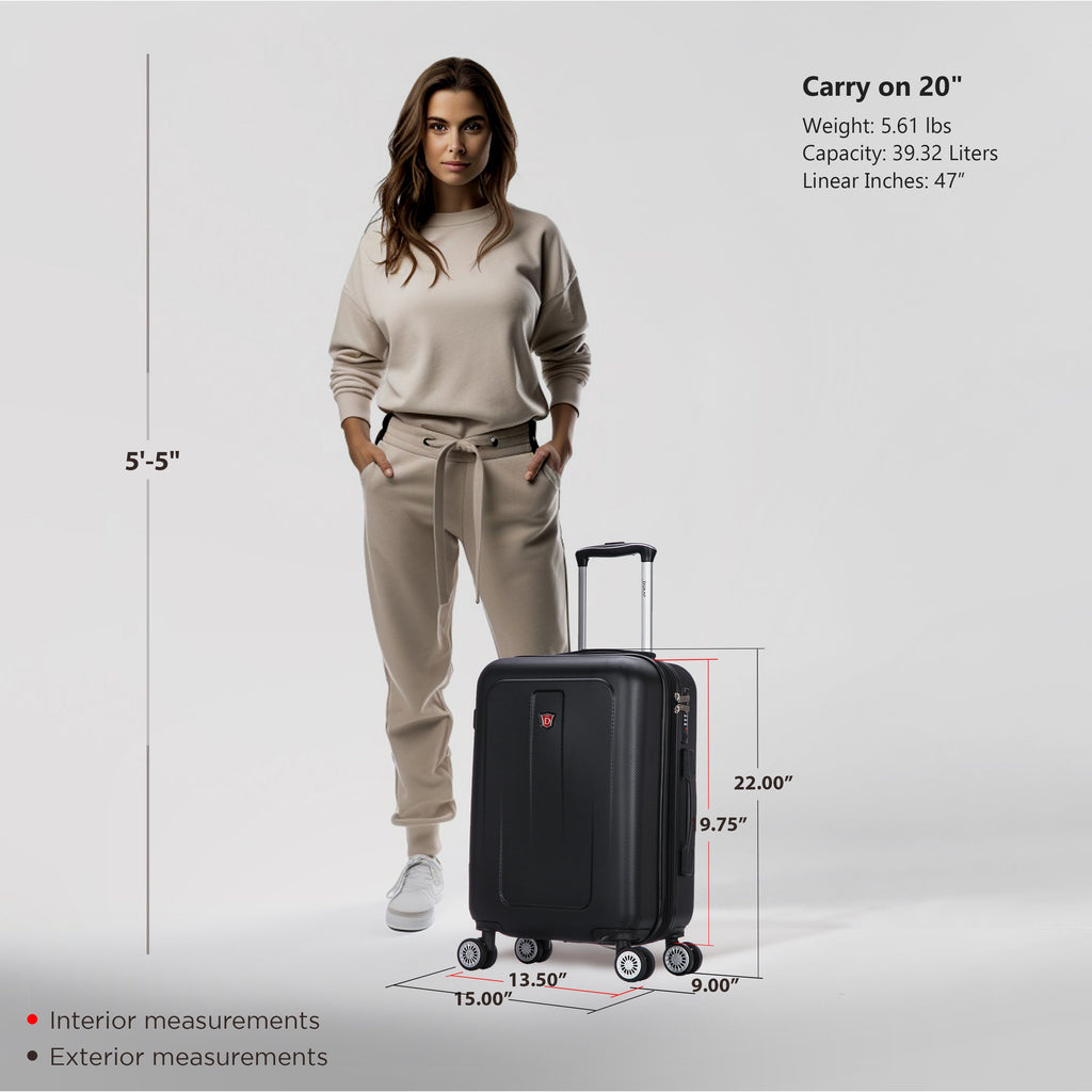 CRYPTO Carry On 20" Dukap