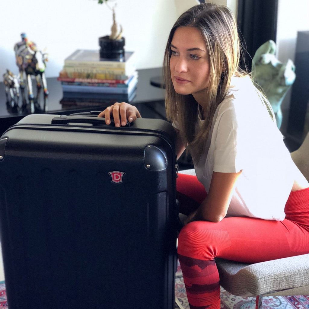 INTELY Large 28" with Built-in Digital Weight Scale Dukap