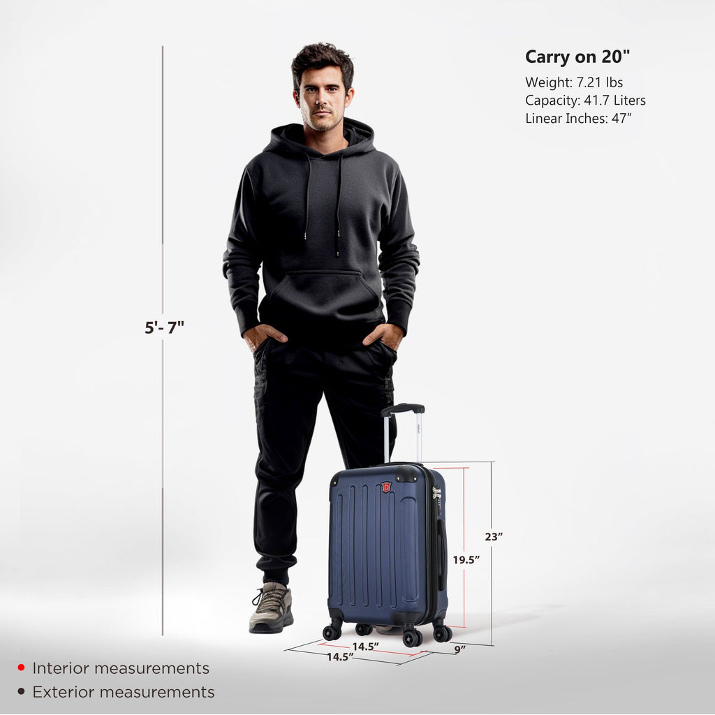 INTELY Carry On 20" with USB ports Dukap