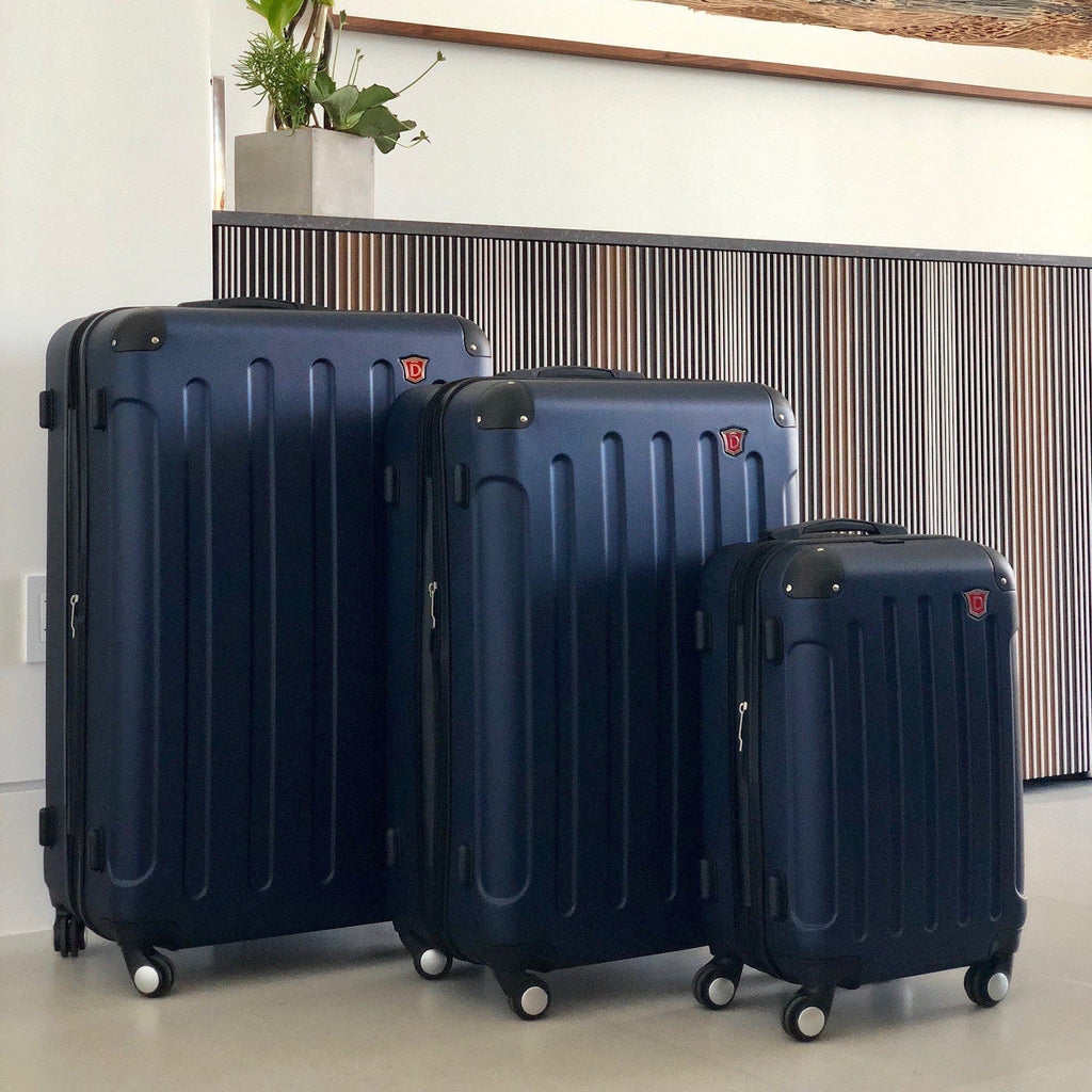 INTELY 3 Piece Set 20''/28''/32'' with Built-in Digital Weight Scale Dukap