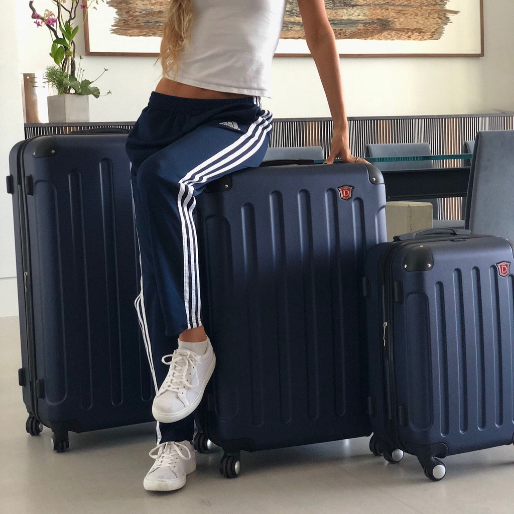 INTELY 3 Piece Set 20''/28''/32'' with Built-in Digital Weight Scale Dukap