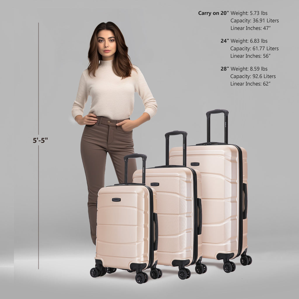 SENSE 3 Piece Set 20''/24''/28'' Dukap